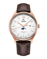 White/Rose Gold Brown