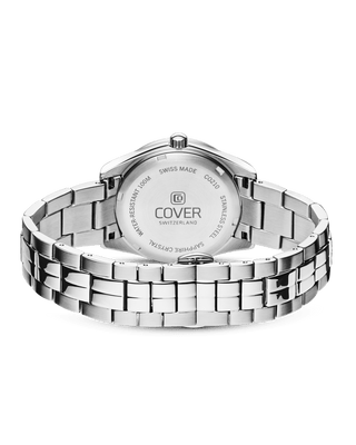 COVER Andara Diamond Watch Blue Pearl, Silver Color