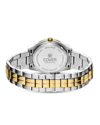 Montre COVER Andara Diamond Blanc Nacré, Bicolore