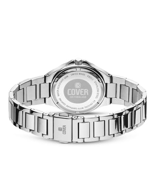Montre COVER Cardea Bleu Clair, Argent