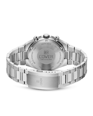COVER Iconosteel Chrono Uhr Blau, Silber