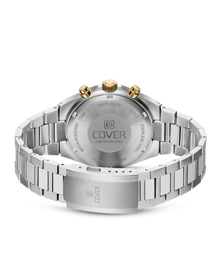 COVER Iconosteel Chrono Uhr Schwarz, Bicolor