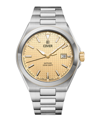 Montre COVER Iconosteel Or, Bicolore