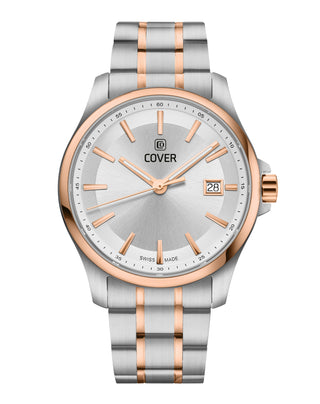 COVER Marville Gent Steel Silver, Bicolor Silver Rose Gold