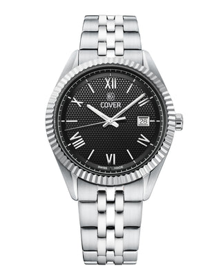COVER Alston Gent Herrenuhr Schwarz, Silber