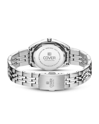 Montre COVER Alston Lady Noir, Argent Massif
