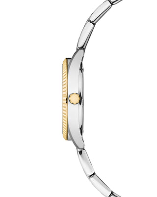 Montre COVER Alston Lady Bleu, Bicolore Argent Or