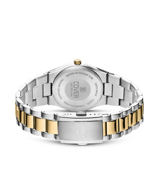 COVER Bracelet One Grün, Bicolor Silber Gold Uhr