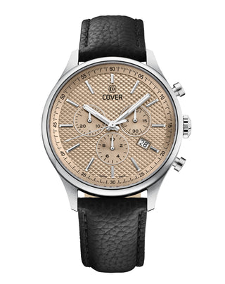 COVER Chapman Chrono II Champagne, Cuir Argent
