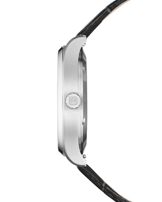 COVER Arena Automatic Burgund, Leder Silber