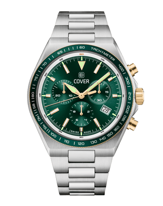 COVER Iconosteel Chrono Uhr Grün, Bicolor