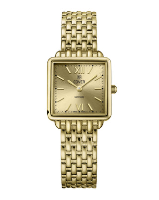 COVER Lovis Square Watch Full Gold – elegant Swiss women’s watch