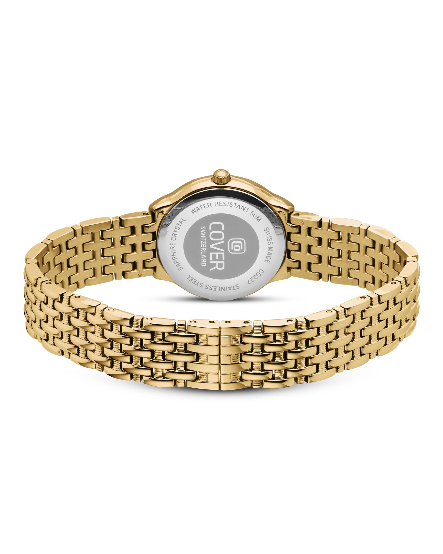 Case Back – Swiss Made Gold PVD Stainless Steel