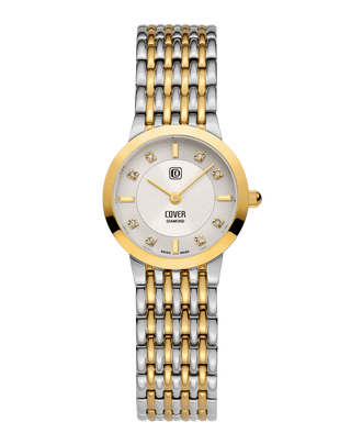 COVER Langham Diamond Mini Silver, Bicolor Watch