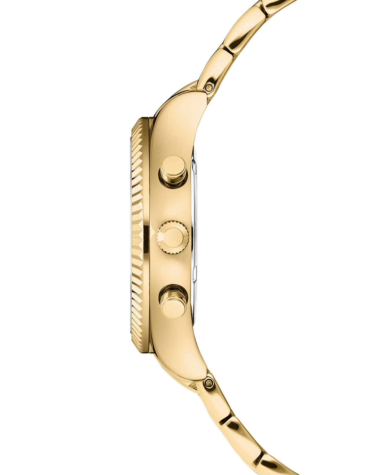 COVER Valentina Chrono Mother-of-Pearl Watch, White Gold