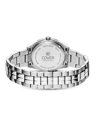 COVER Andara Diamond Watch White Pearl, Silver Color