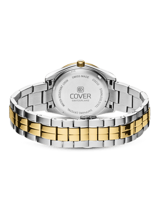 COVER Andara Diamond Watch White Pearl, Bicolor