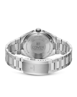 COVER Iconosteel Watch Black, Silver Color