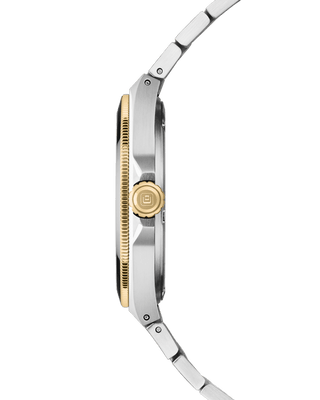 COVER Iconosteel Watch Black, Bicolor Silver Gold