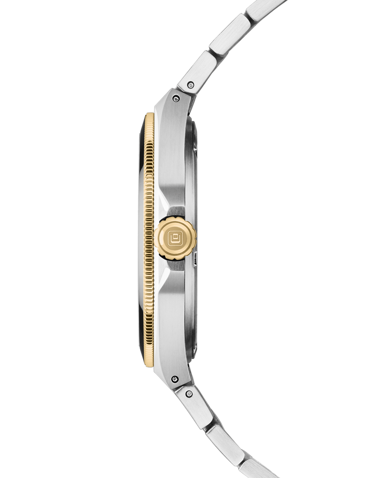 COVER Iconosteel Watch Green, Bicolor Silver Gold