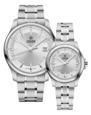 COVER Marville Lady Steel Watch Full Silver