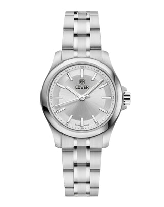 COVER Marville Lady Steel Watch Full Silver