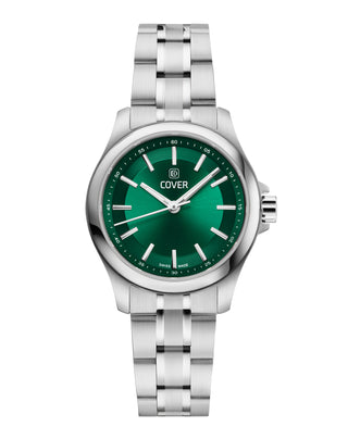 COVER Marville Lady Steel Watch Green, Silver