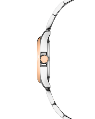 COVER Marville Lady Steel Watch Silver, Bicolor Silver Rose Gold