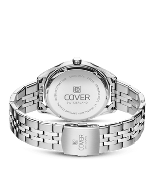 COVER Alston Gent Watch Silver, Full Silver