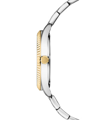 COVER Alston Gent Watch Black, Bicolor Silver Gold