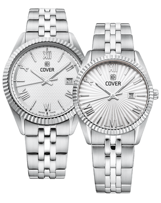 COVER Alston Lady Watch Silver, Full Silver