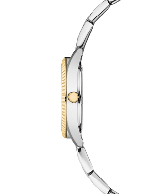 COVER Alston Lady Watch Black, Bicolor Silver Gold