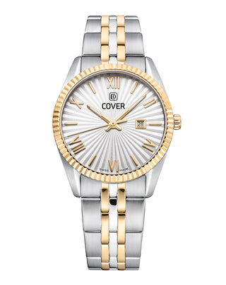 COVER Alston Lady Watch Silver, Bicolor Silver Gold