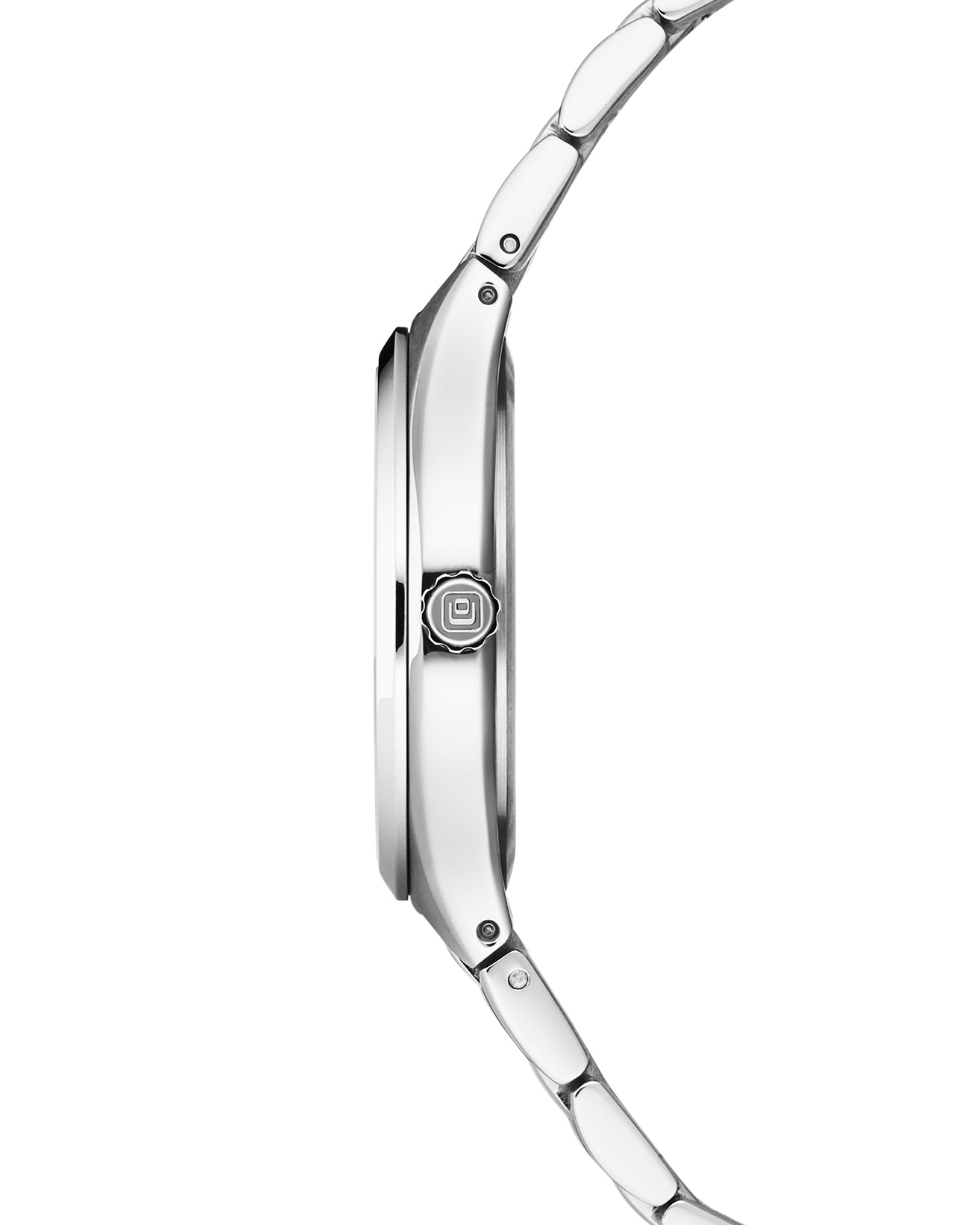 COVER Bracelet One Light Blue, Silver Color Watch