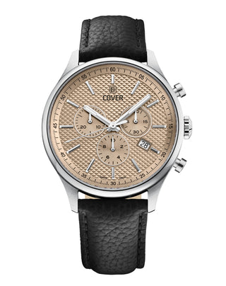 COVER Chapman Chrono II Champagne, Leather Silver