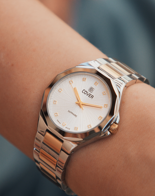 COVER Cardea Crystal Silber, Bicolor Gold