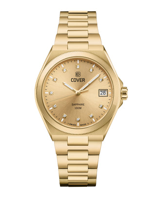 COVER Iconosteel Lady Full Gold Steel Watch