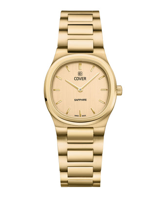 COVER Altea Curved Case Watch Gold – Swiss gold women’s watch