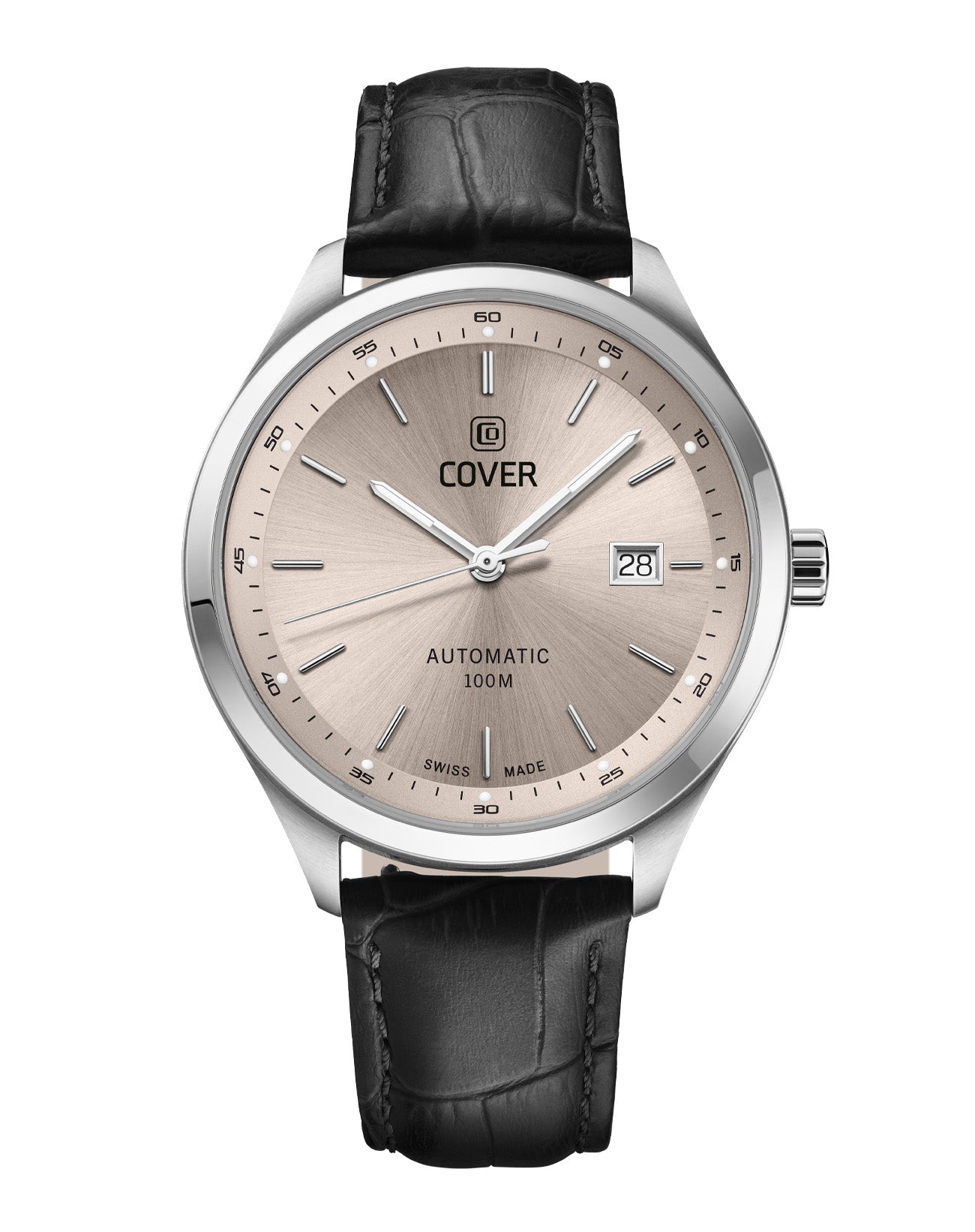 COVER Arena Automatic Sable, Cuir Argent