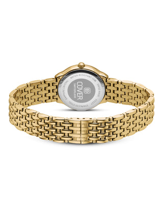 Watch Case Back – Swiss Made Gold PVD Stainless Steel