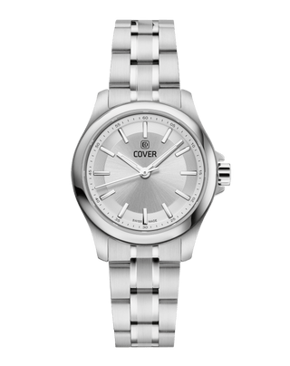 COVER Marville Lady Steel Watch Silver, Full Silver