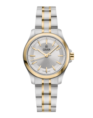 COVER Marville Lady Steel Watch Silver, Bicolor Silver Gold