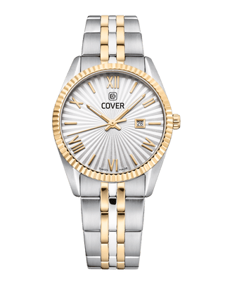 COVER Alston Lady Watch Silver, Bicolor Silver Gold